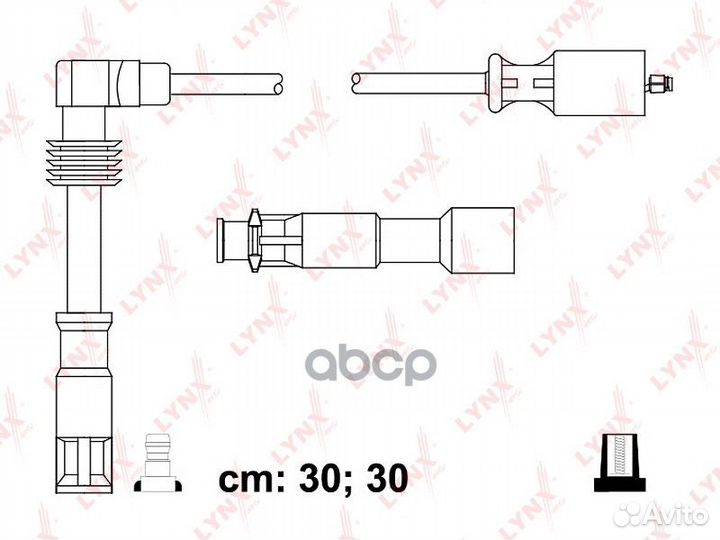 Комплект высоковольтных проводов (класс E) SPE8