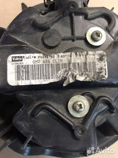 Моторчик печки Citroen C3