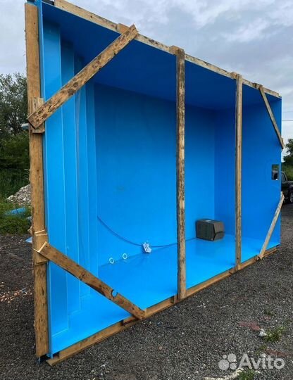 Полипропиленовый бассейн 7м*3м*1,5м