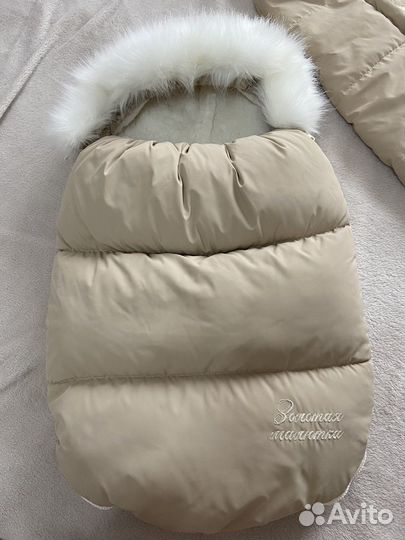 Конверт на выписку зимний