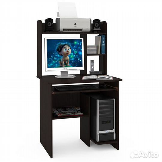 Компьютерный стол Комфорт 3 ск венге магия