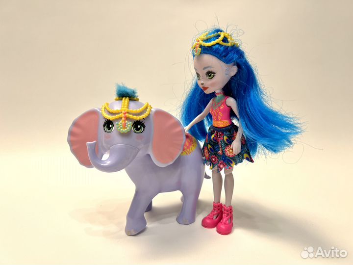 Кукла Enchantimals Екатерина и Слоник Анти