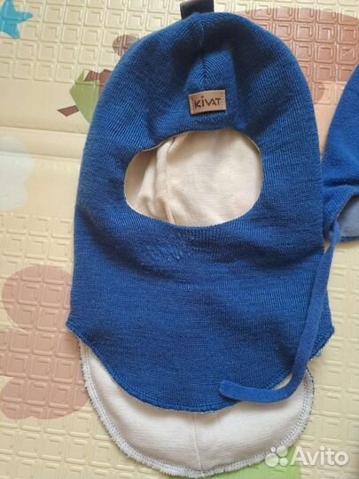 Шапка шлем и на завязках (зимняя и весенняя)