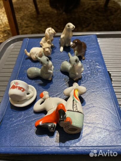 Фарфоровые статуэтки мини