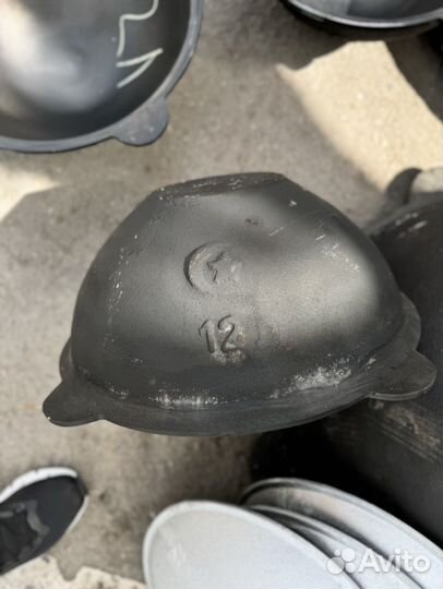 Казан 12 л чугунный /оригинал