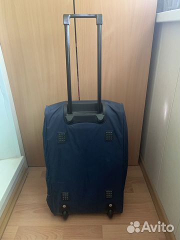 Чемодан на колесах синий Данон