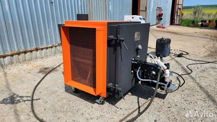 Тепловая пушка на отработке ставрос 100 квт