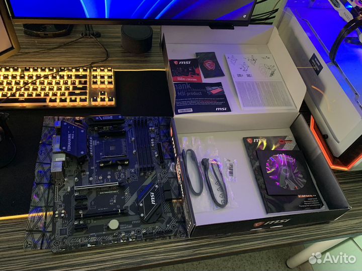 Материнская плата am4 b450