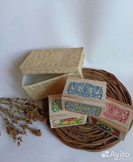 Деревянные коробки для чая