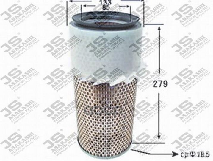 Фильтр воздушный A334J JS Asakashi