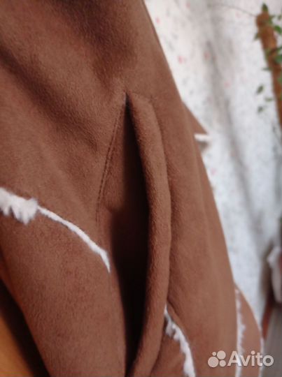 Жилетка из дублёнки