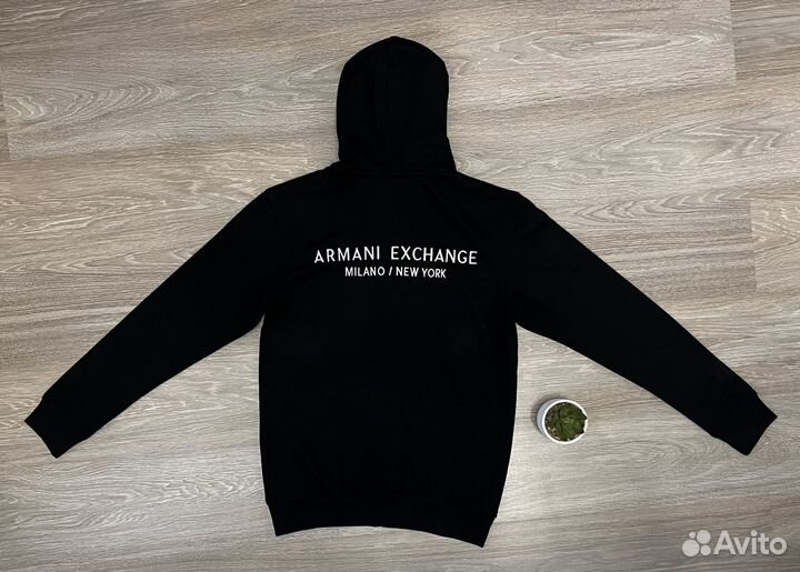 Зип худи armani exchange