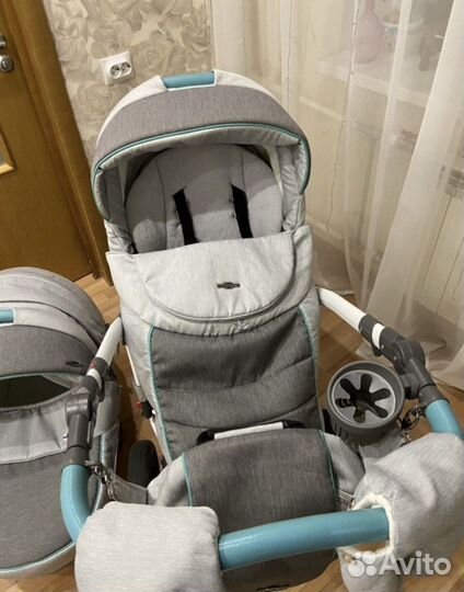 Коляска 2 в 1 bebe mobile (возможен торг)