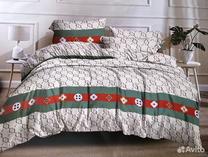 Постельное белье евро с одеялом