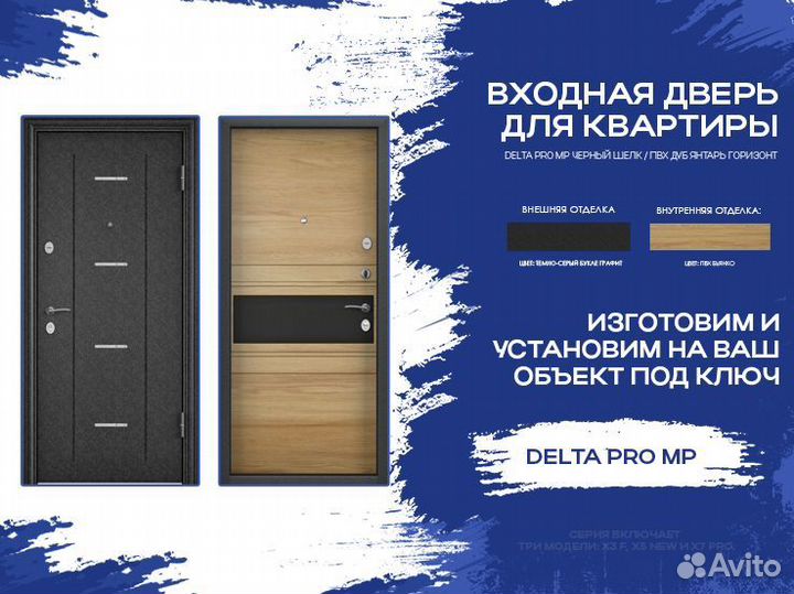 Входные двери новые с установкой