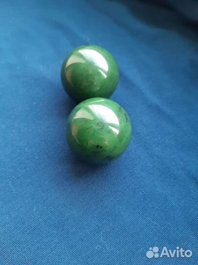 Нефритовые шары, шары натуральный нефрит