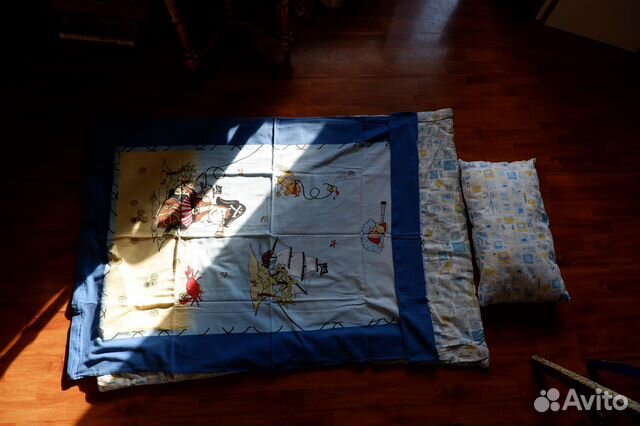 Детское одеяло, подушка + пододеяльник+ наволочка