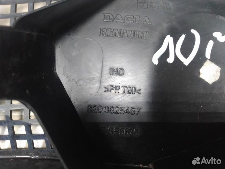 Решетка под лобовое стекло (Жабо ) левая Renault