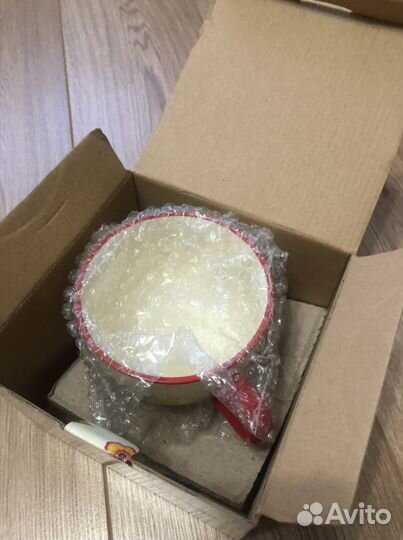 Супница с блюдцем, подарочный набор