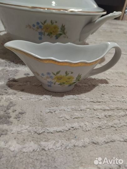 Супница, соусник СССР, дулево