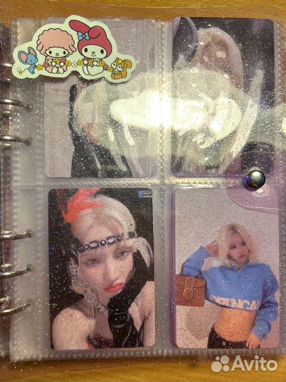 Биндер с к-поп картами