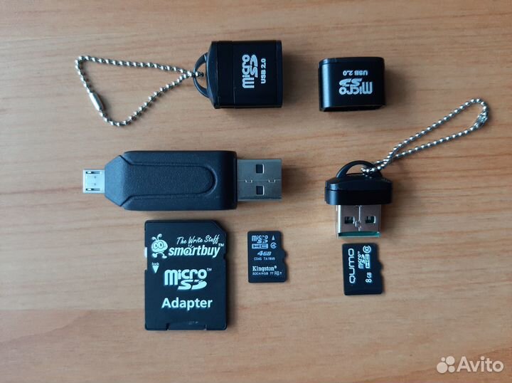 Картридер адаптор usb micro usb