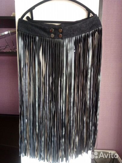 Пояс-корсет с бахромой