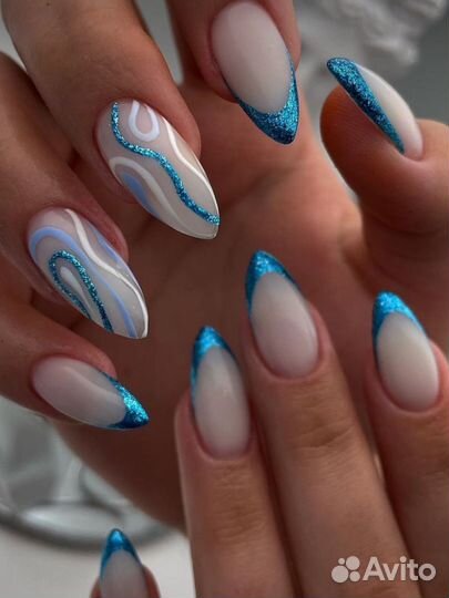 Маникюр Гельлак Укрепление ногтей