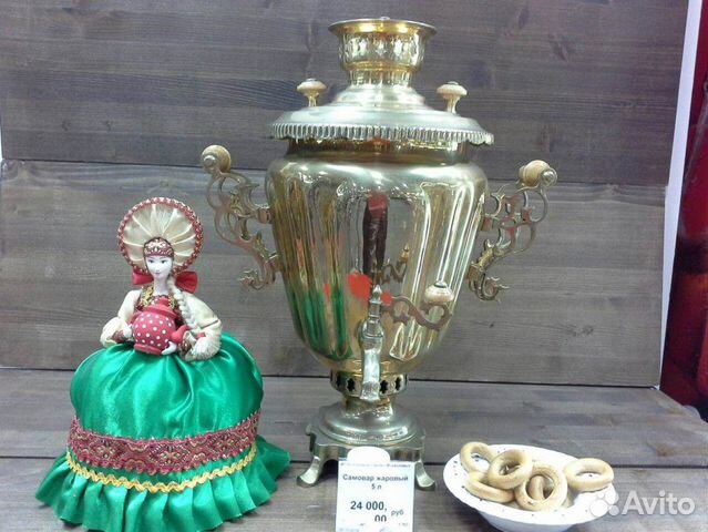 Самовар жаровый 5л