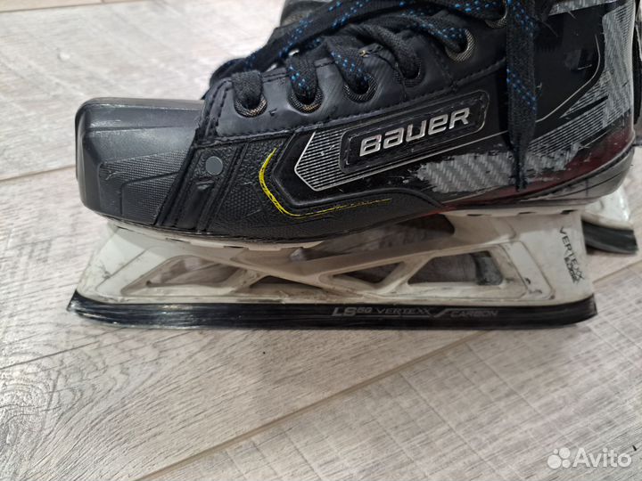 Хоккейные коньки bauer vapor 2x pro вратарские