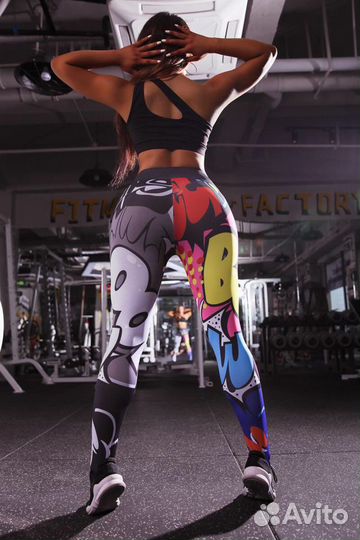 Леггинсы, Лосины для спорта, новые