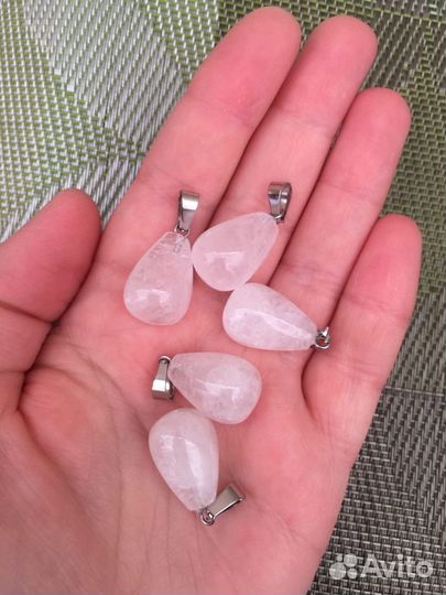 Кулоны маятники подвески натуральный камень