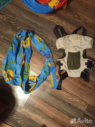 Кенгуру и слинг для переноски ребёнка