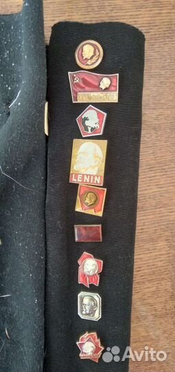 Значки СССР Ленин