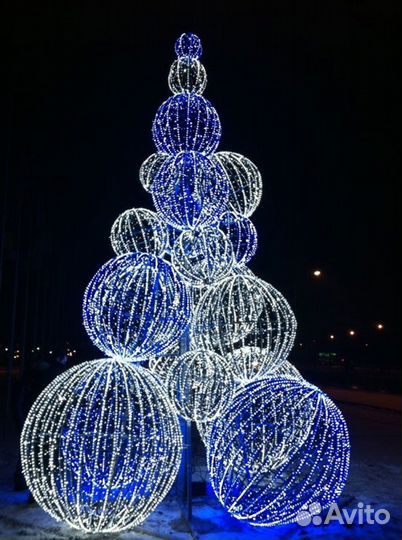 Светодиодные фигуры уличные