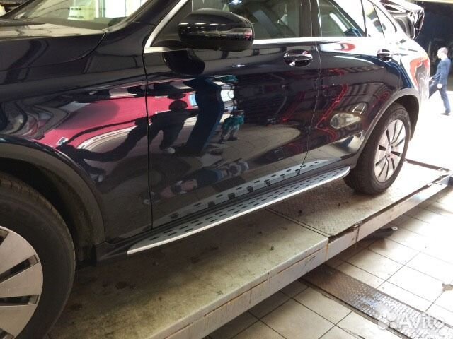 Пороги Mercedes GLC Coupe