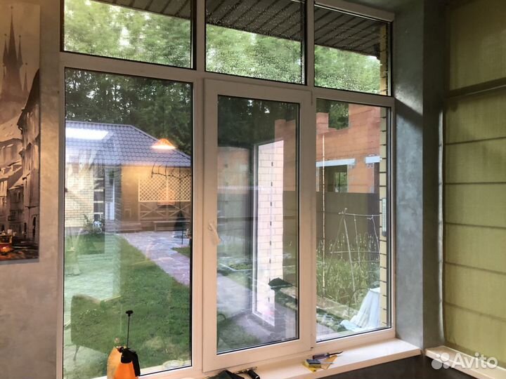 Тонировка окон,офисных перегородок)