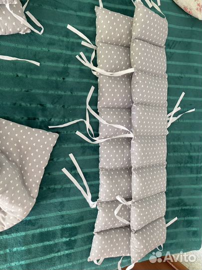 Бортики в детскую кроватку