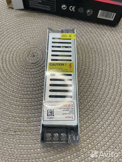 Блок питания для светодиодной Eleganz, 12В, 60 Вт