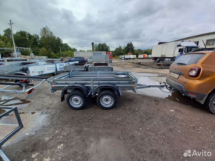 Прицеп двухосный 30.022. Г/П 484. Фаркопы