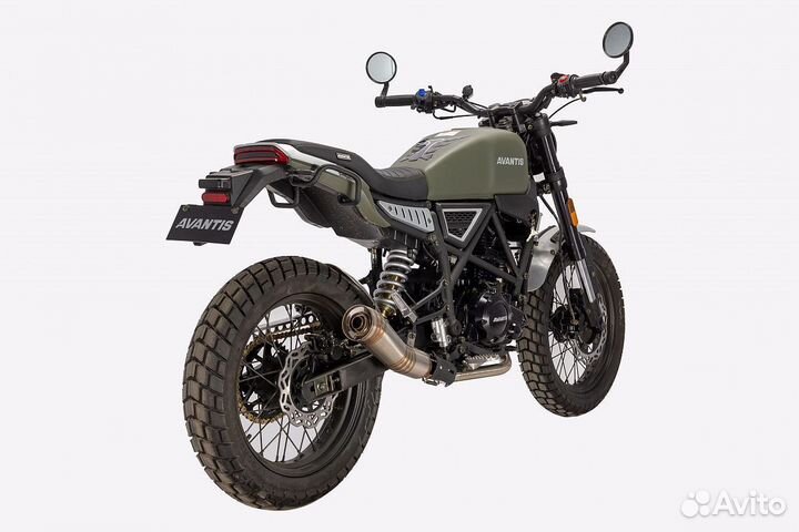 Мотоцикл avantis city 250 птс зеленый