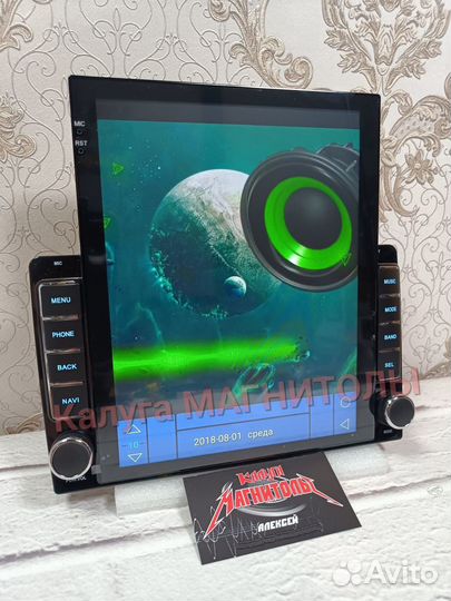 Магнитола 2 din android 9,7 дюймов новая Tesla