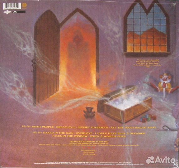 LP Dio – Dream Evil - 1987 (2021) EU запечатана