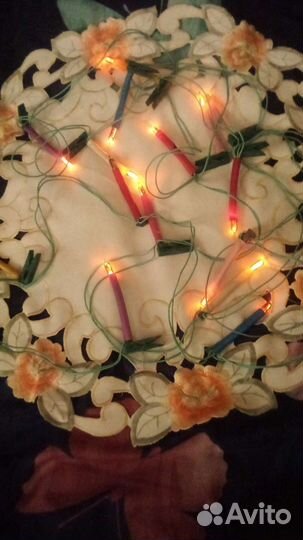 Елочная гирлянда СССР