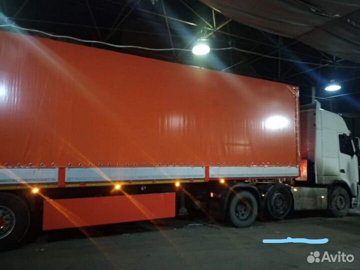 Штора, крыша, тент на полуприцеп
