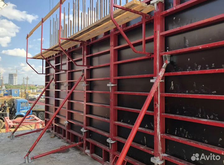 Аренда опалубки стен перекрытия колонн