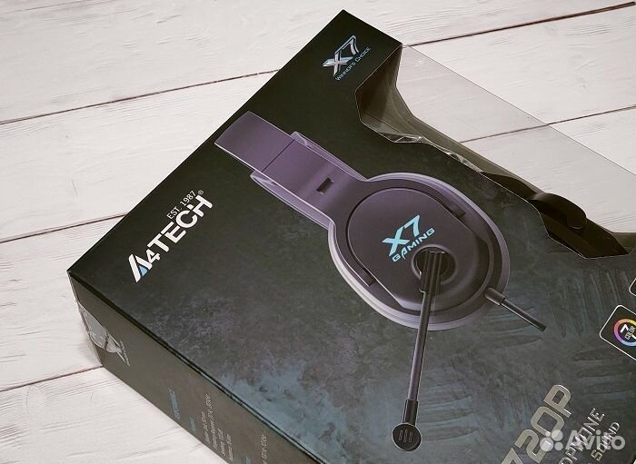 Новые игровые наушники A4Tech XH-720p