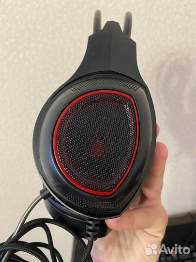 Комплект клавиатура мышь коврик наушники