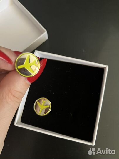 Запонки S7 Airlines мерч