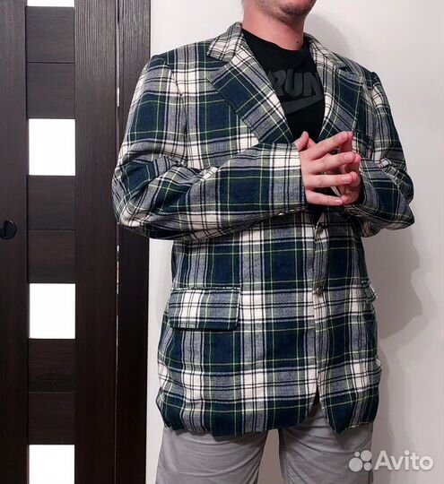 Пиджак мужской винтаж 52 54